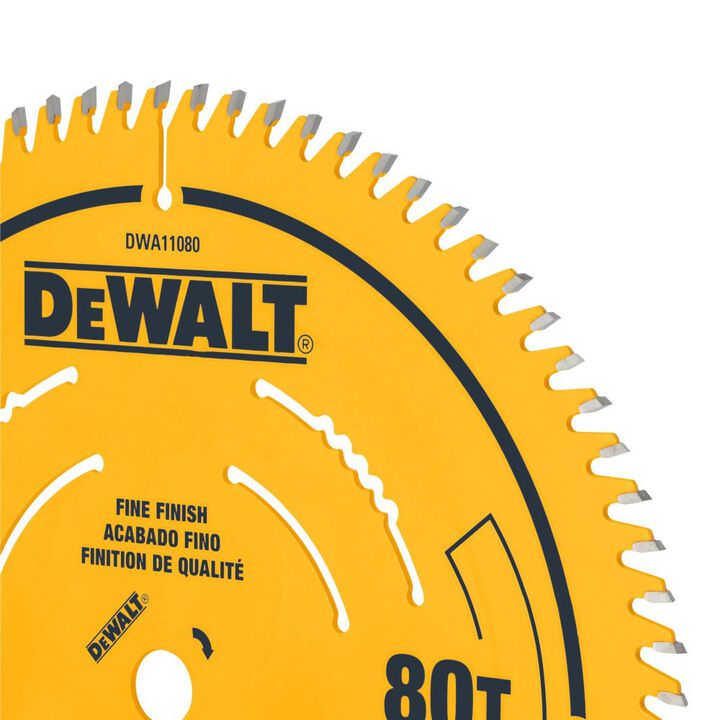 DEWALT Circular Saw Blade 10in 80T, large image number 6