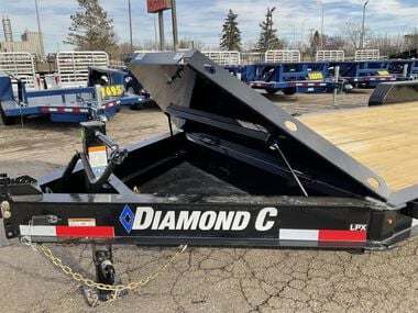 Diamond C 22 Ft. x 82 In. Low Profile Extreme Duty Equipment Trailer, large image number 8