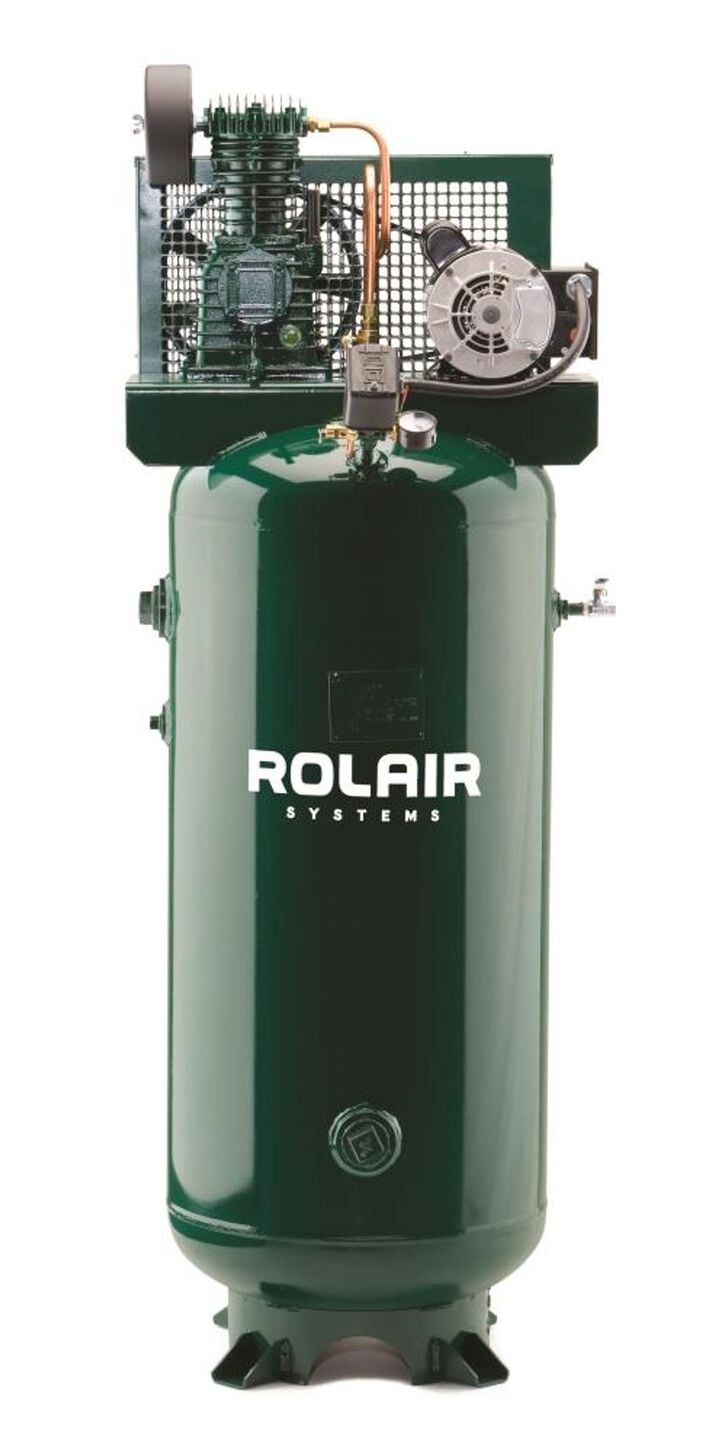 Rolair 3HP 30Gal Air Compressor 230V 1Ph