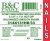 B and C Eagle Framing Nails 3 1/4 x .131 2500qty, small image number 2