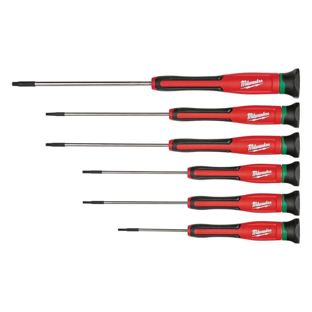 Milwaukee 6 pc. Torx Precision Screwdriver Set with Case, large image number 1