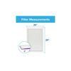 3M Filtrete 20 x 25 x 1-Inch 1500 MPR Bacteria & Virus Furnace Air Filter, 4-Pack, small image number 2