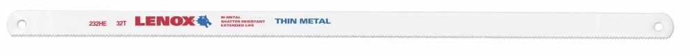 Lenox 12 In. x 1/2 In. x 0.0223 In. 32TPI Hacksaw Blade 10 pk, large image number 1