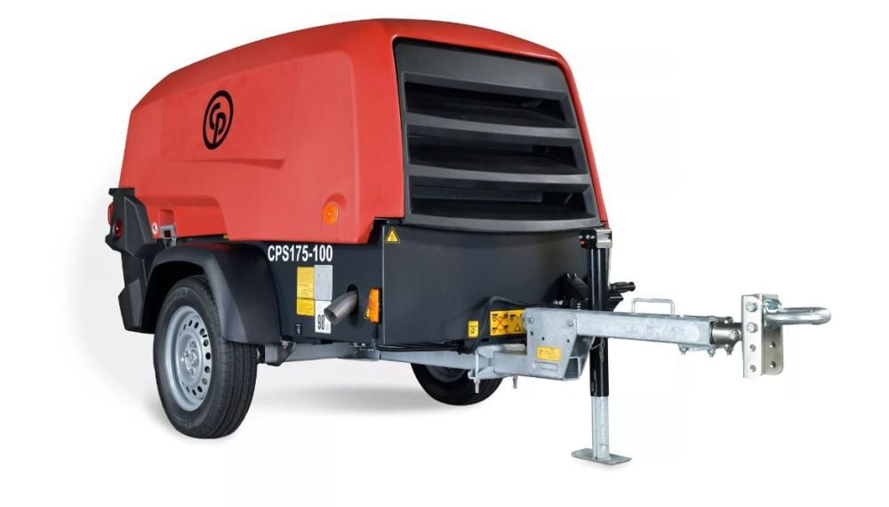 Chicago Pneumatic CPS 175-100 Rotary Screw Towable Air Chicago Pneumatic CPS 175-100 Rotary Screw Towable Air