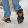 Due North Heavy Duty Industrial Over Shoe, Slip Resistant Traction Footwear with Grip Carbide Spikes, Integral Retention Strap, small image number 4