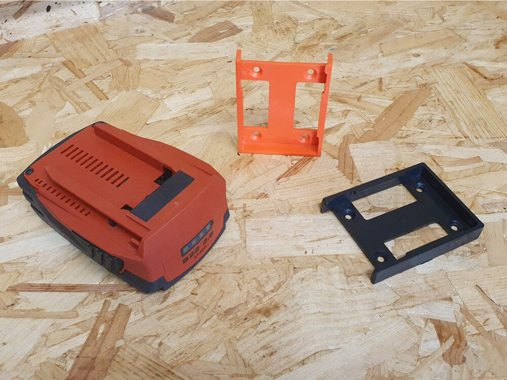 Stealthmounts Battery Mounts for Hilti 6pk Black, large image number 3
