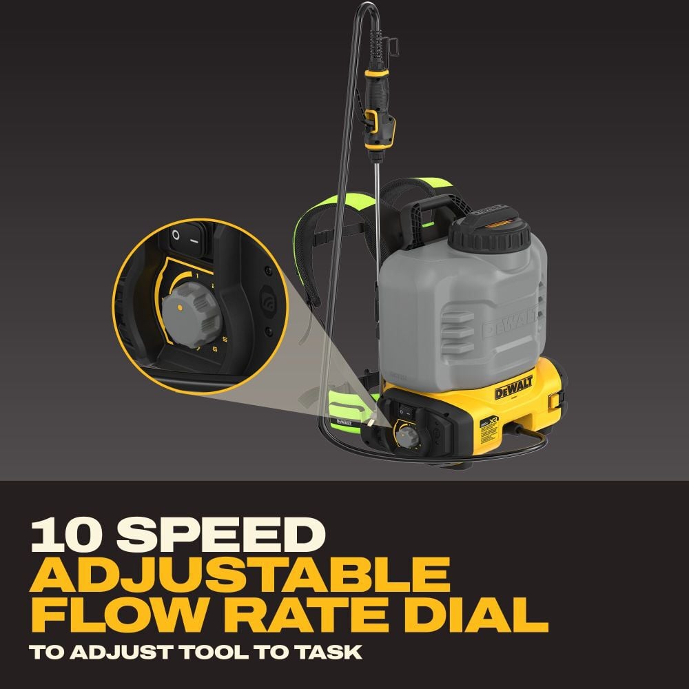 DEWALT 20V MAX XR Concrete Chemical Sprayer (Bare Tool), large image number 6