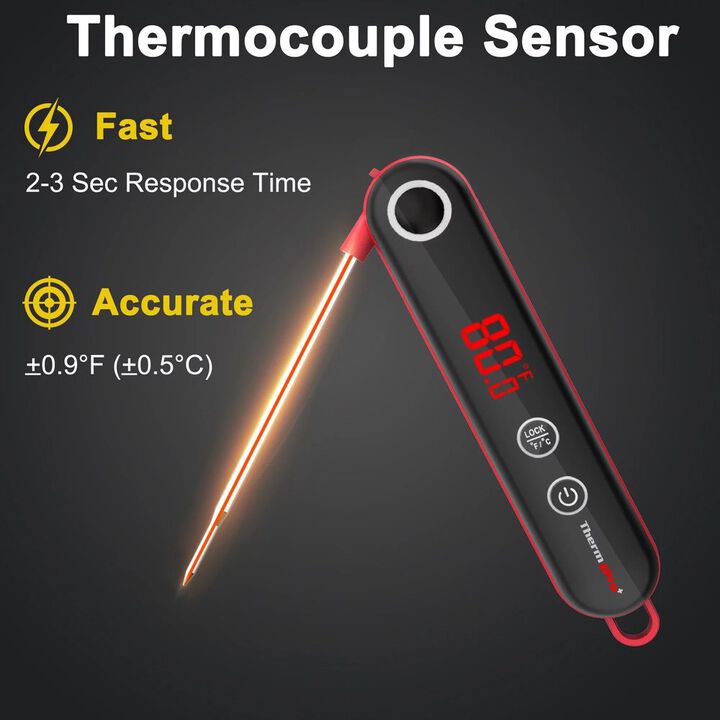 TempPro Digital Probe Meat Thermometer, large image number 5