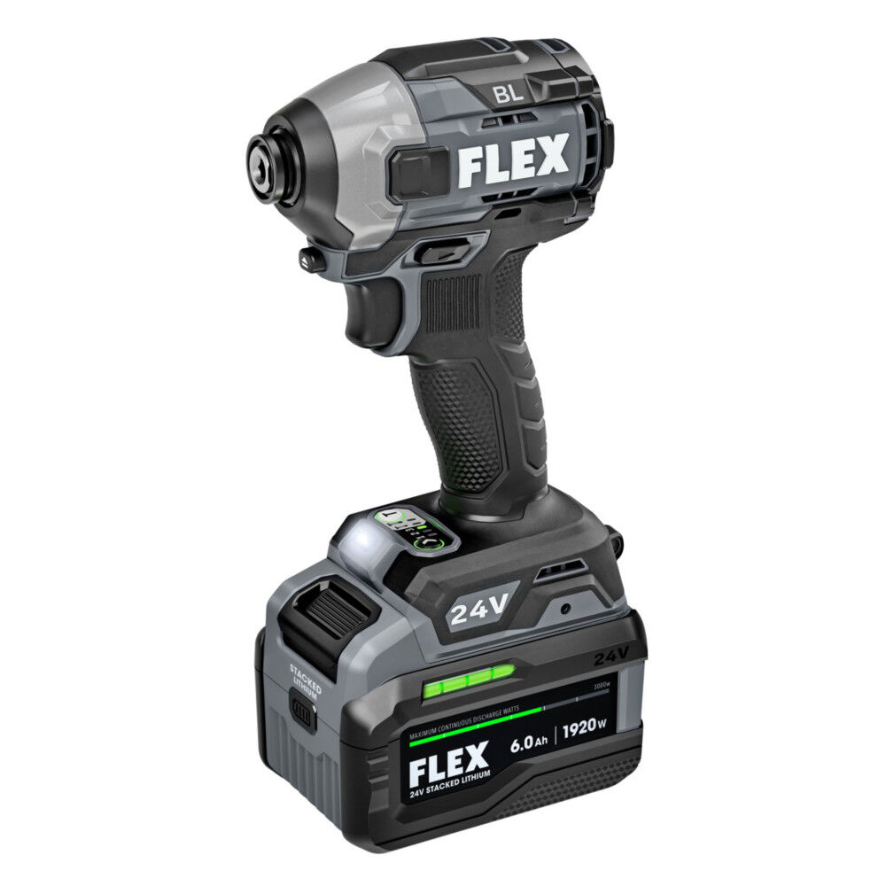 FLEX 24V 1 4in Hex Impact Driver with Multi Mode Stacked Lithium