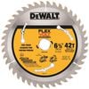 DEWALT FLEXVOLT Track Saw Blade 6 1/2in 42T, small image number 1