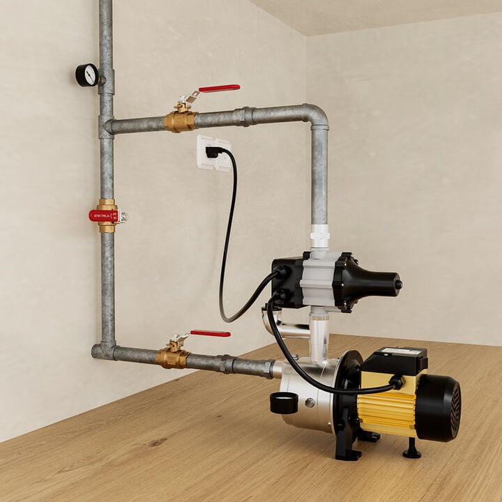 K2 Pumps Automatic Booster Pump 3/4 HP Lead Free Stainless Steel 115V, large image number 7