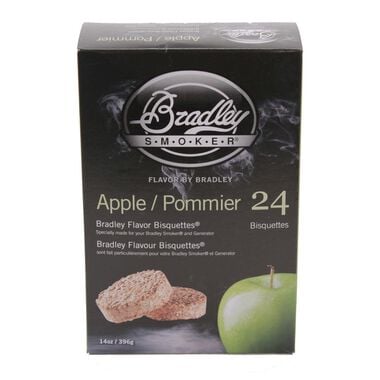 Bradley Smoker 24-Pack Apple Bisquettes