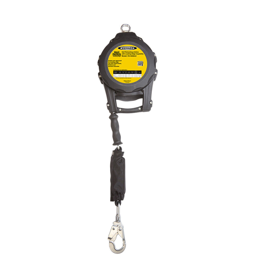Werner 65ft Max Patrol Self-Retracting Lifeline Leading Edge Capability, large image number 1