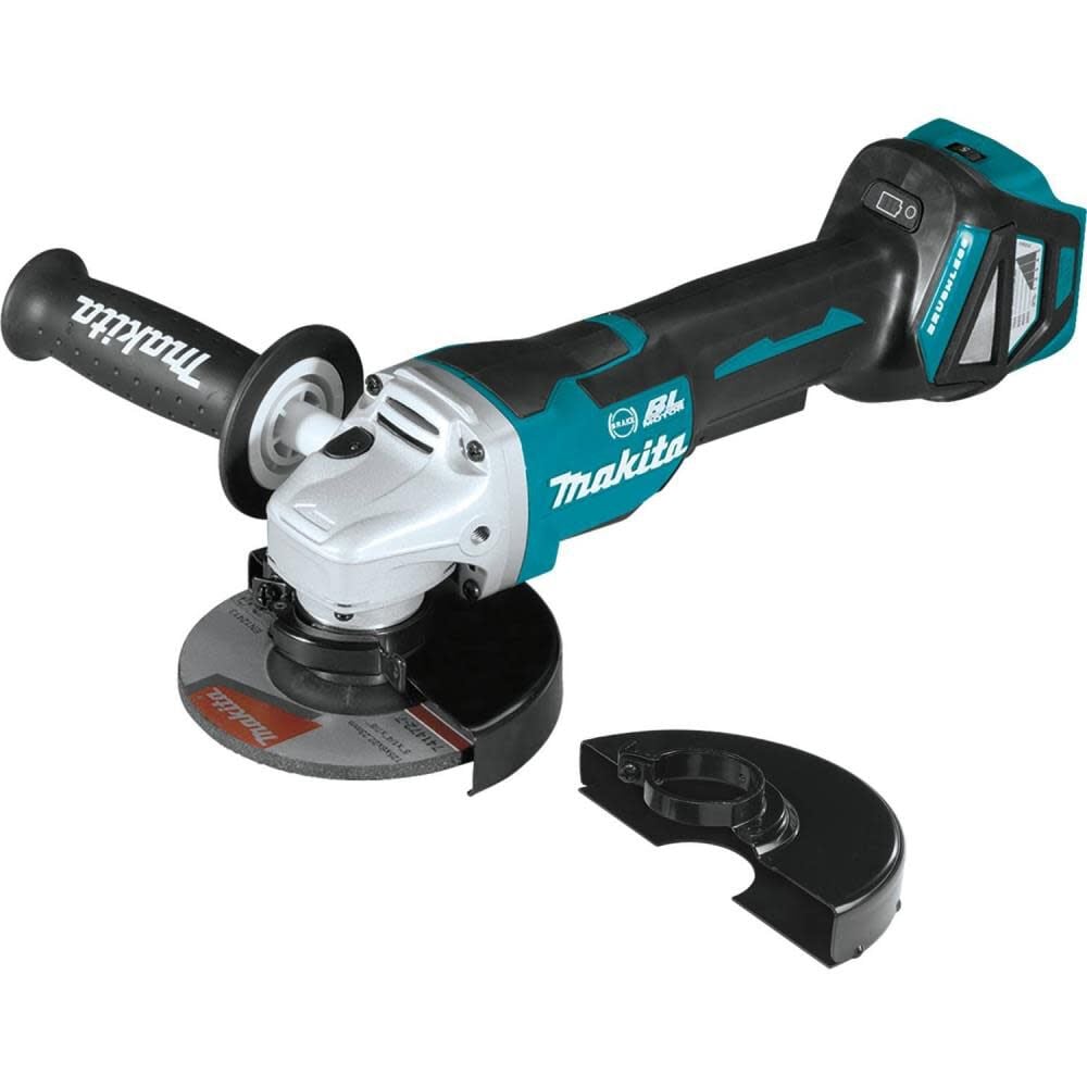 Makita 18V LXT 4 1/2/5in Paddle Switch Cut-Off/Angle Grinder (Bare Tool) – XAG20Z