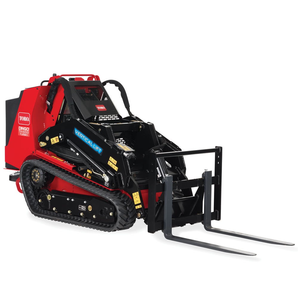 Toro Dingo TX 1000 Diesel Turbo Wide Track Stand-On Loader, large image number 7
