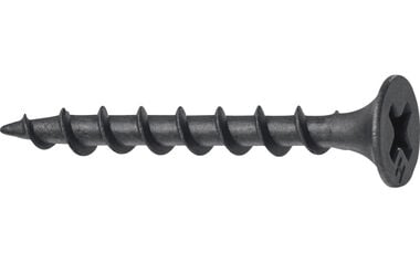 Hilti #6 x 1-5/8 In. Length PH #2 Drive Bugle Head Black Drywall Screw