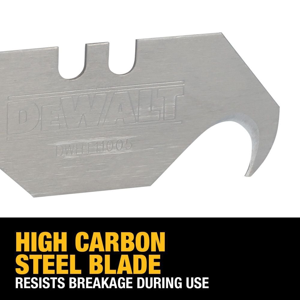 DEWALT 2-1/2 Inch Bi-Metal Utility Knife Blade, 50 Pieces, large image number 3