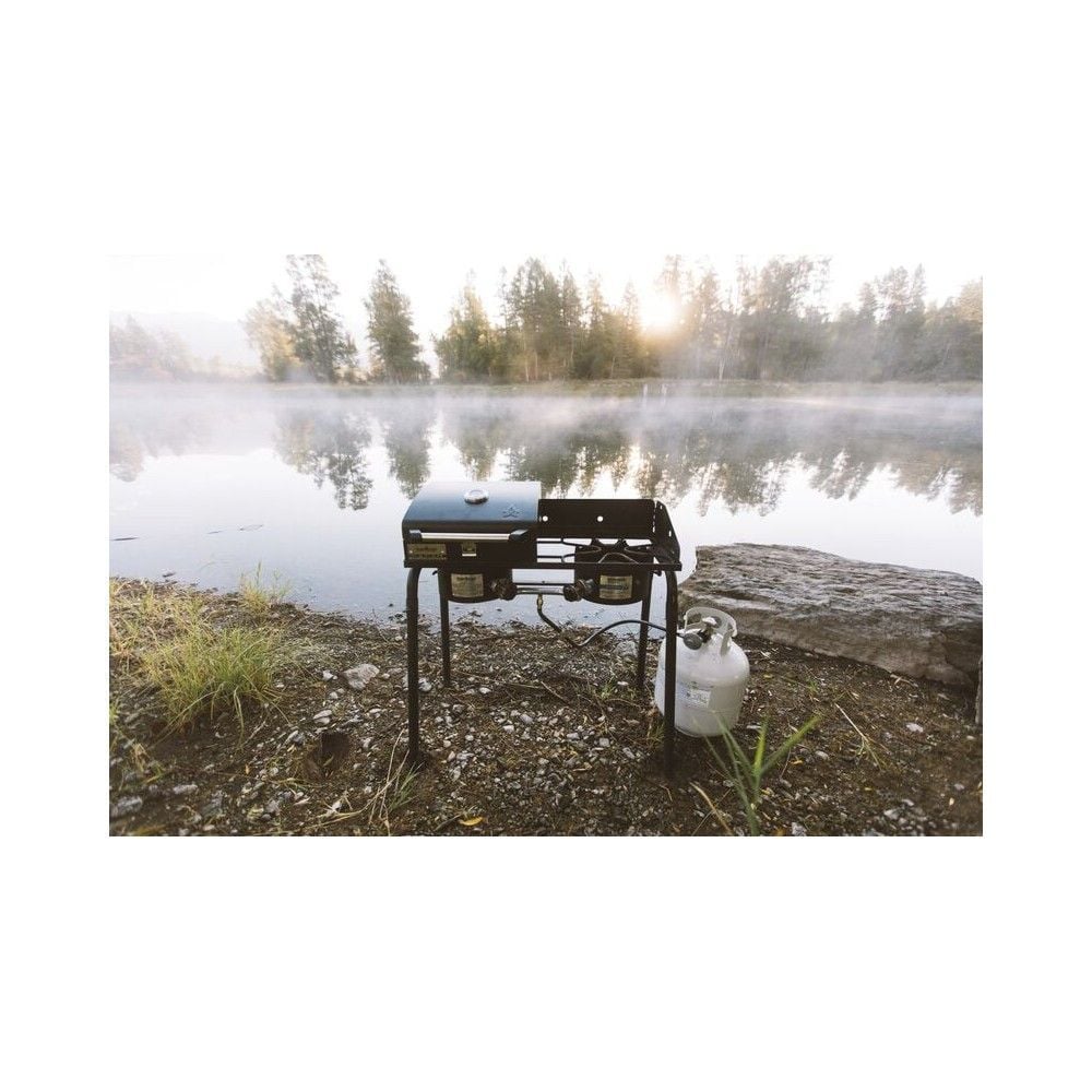 Camp Chef 14 x 16 in Black Deluxe BBQ Grill Box, large image number 4