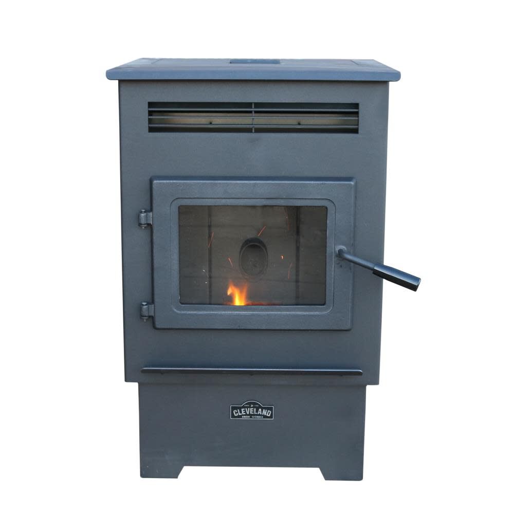 Cleveland Iron Works No.200 Medium EPA Approved High-Efficiency Pellet  Stove with Smart Home Technology Heats 1200 Sq Ft Area F500200 from  Cleveland Iron Works - Acme Tools