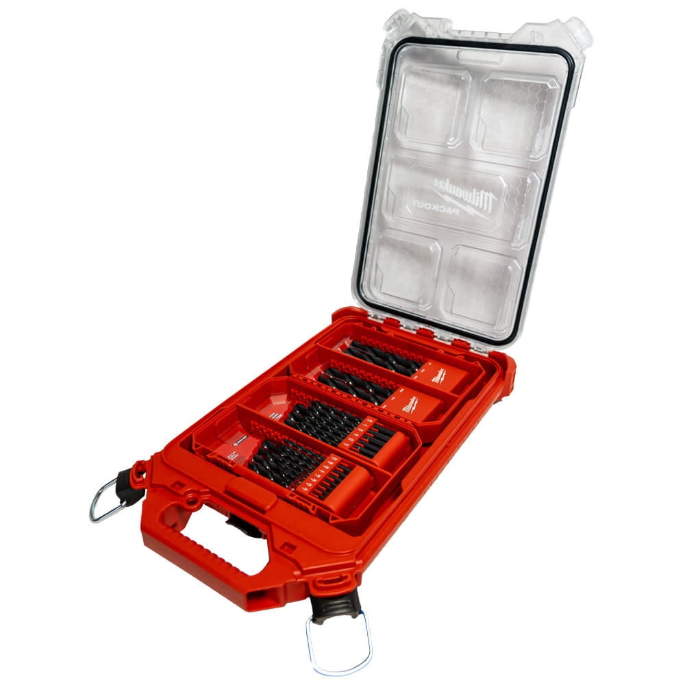Milwaukee Packout Compact Black Oxide Drill Bit Set 29pc 48