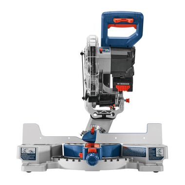 Bosch PROFACTOR 18V Surgeon Miter Saw Kit 7 1/4in Single Bevel Slide with CORE18V 8.0 Ah PROFACTOR Performance Battery, large image number 9