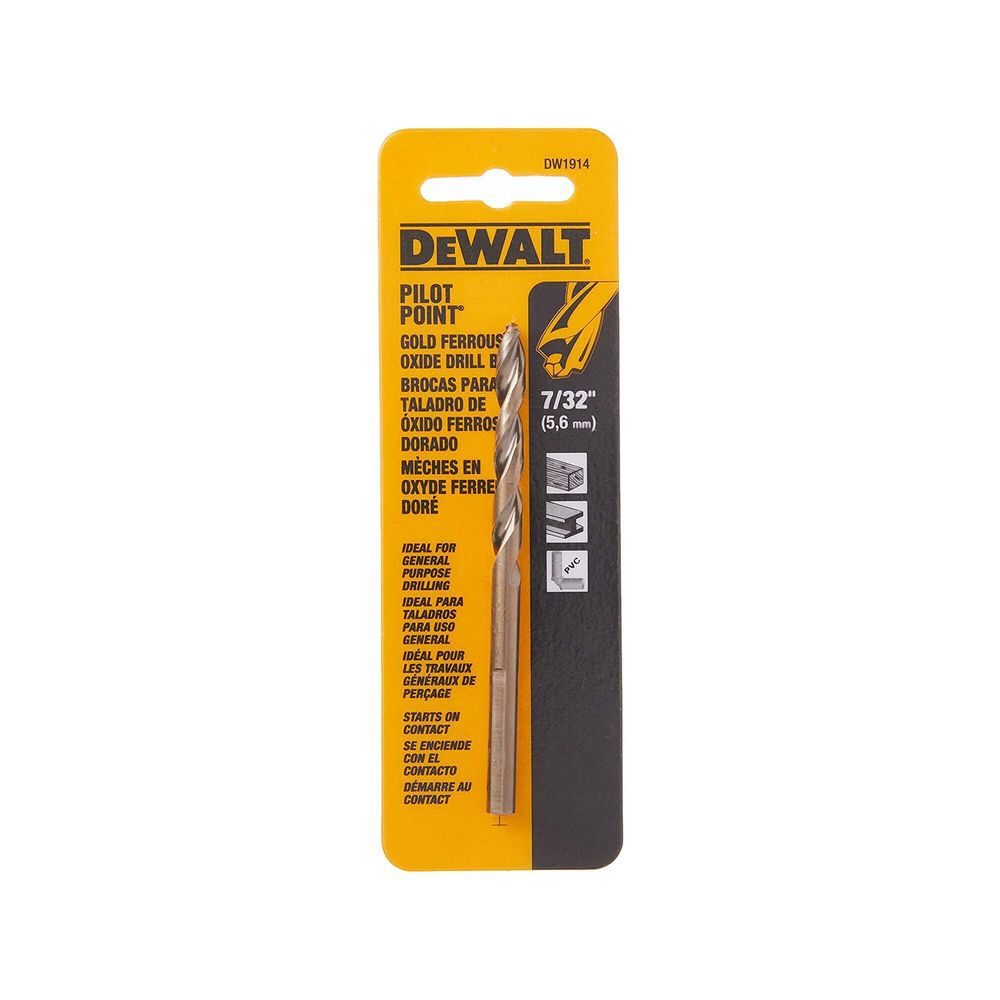DEWALT 7/32 Pilot Point Drill Bit, large image number 5