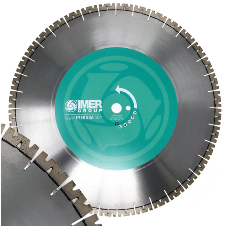 IMER SB707 20 Inch Segmented Rim Diamond Blade for Stone