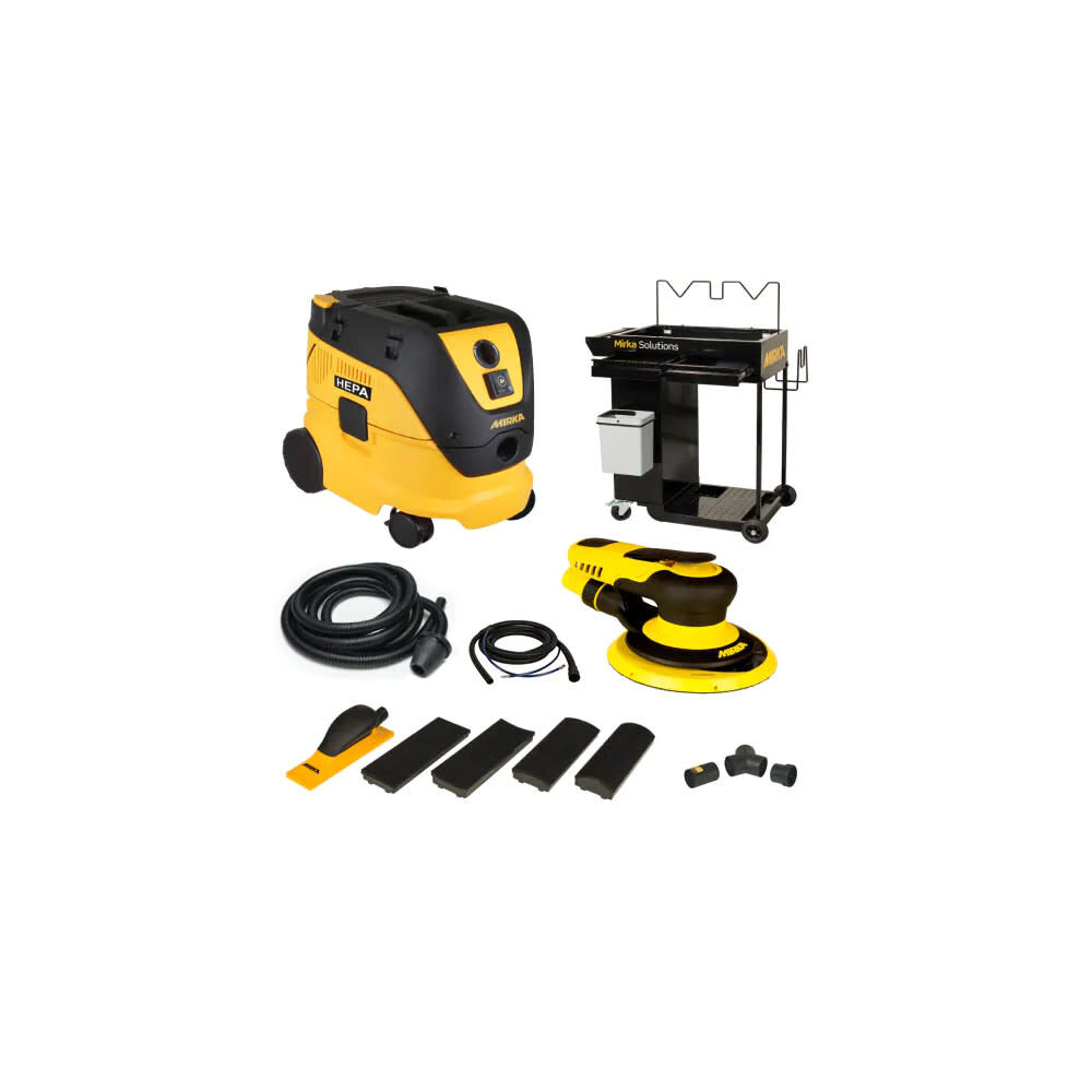 Mirka vacuum shop sanding system