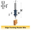 Bosch 7/8in x 1 1/2in Carbide Tipped Reverse Curve Ogee and Bead Bit, small image number 2