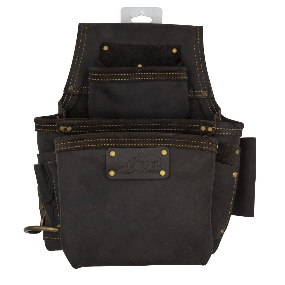 Ox Tools Left Hand Fastener Pouch Oil-Tanned Leather – OX-P263503LH