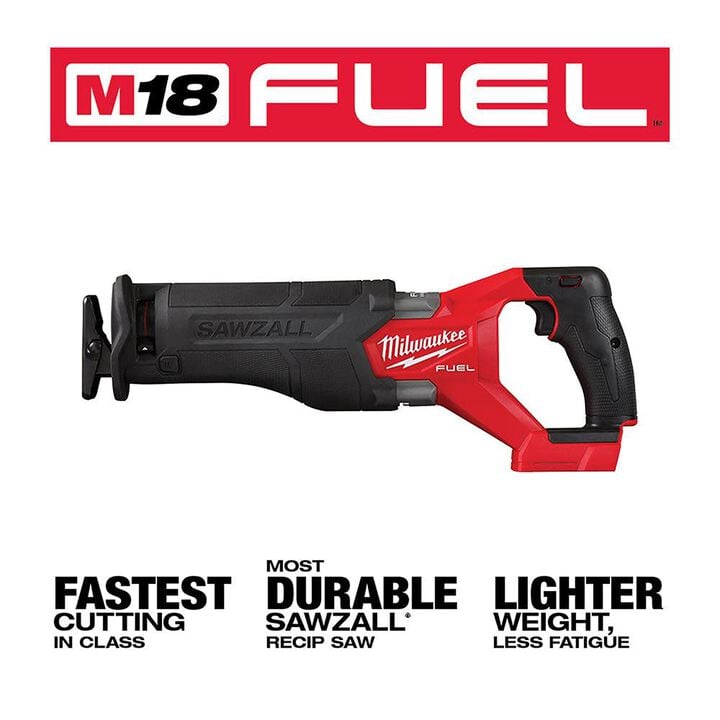 Milwaukee M18 FUEL SAWZALL Reciprocating Saw (Bare Tool), large image number 1