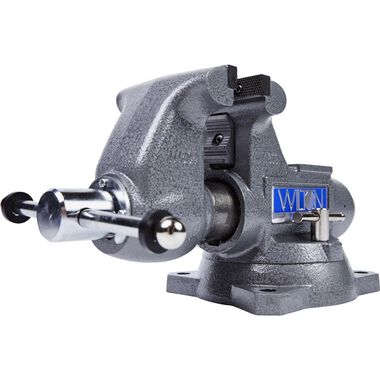 Wilton Tradesman 4-1/2 In. Round Channel Vise with Swivel Base
