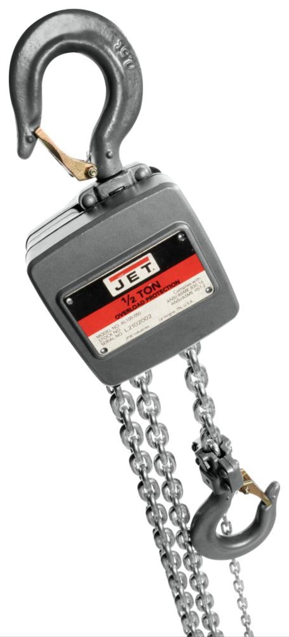 JET AL100 Series Chain Hoist, large image number 3