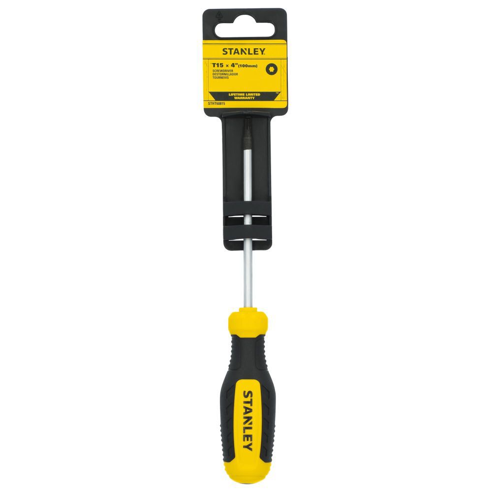 Stanley T15 x 4 Inch Torx Screwdriver, large image number 4