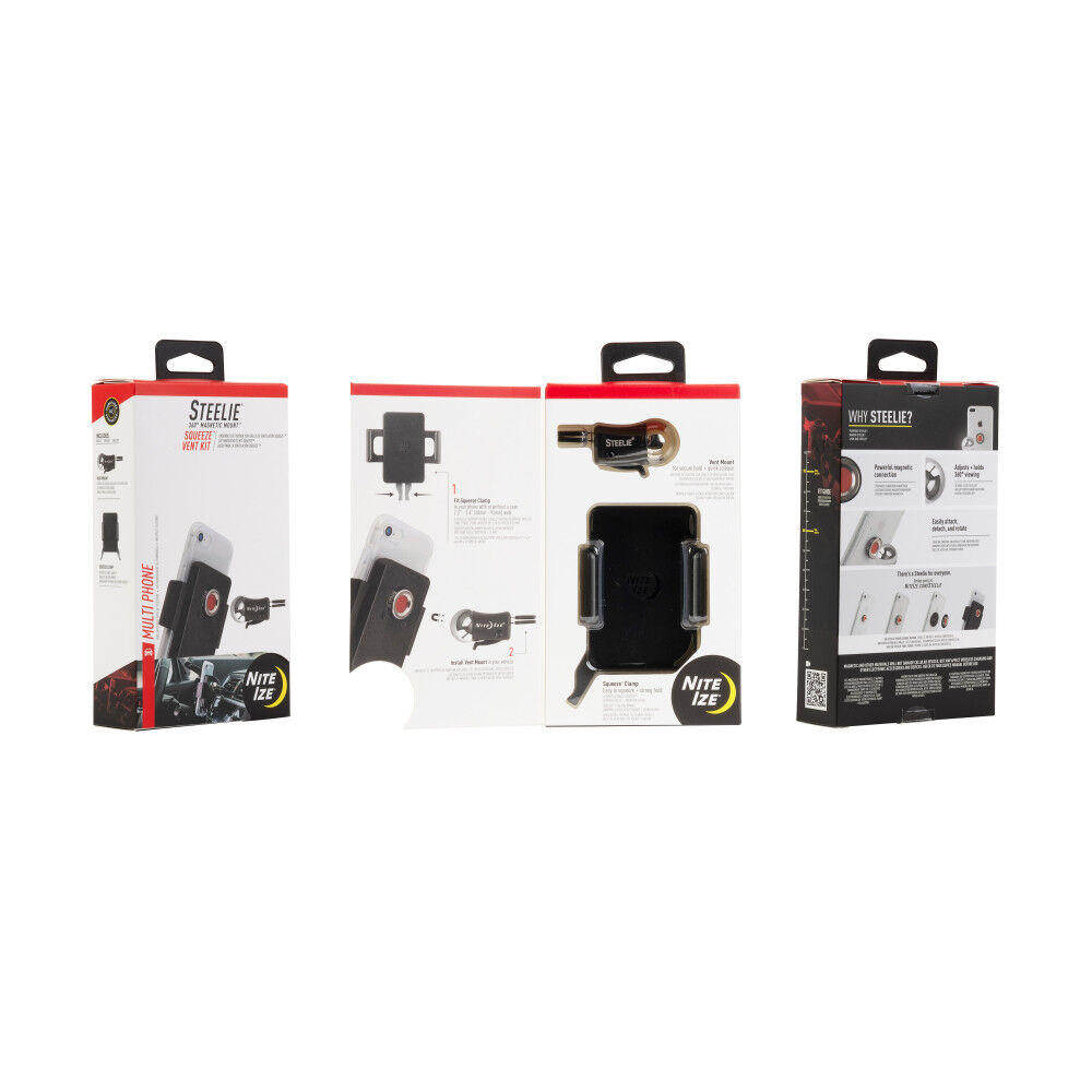 Nite Ize Steelie Squeeze Vent Kit, large image number 3