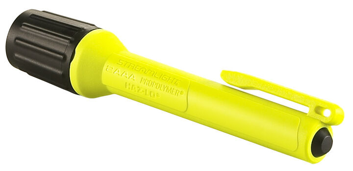 Streamlight 2AAA ProPolymer Haz-Lo Yellow LED Flashlight, large image number 1