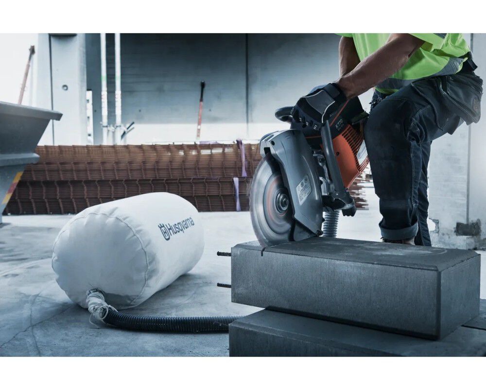 Husqvarna Construction K 770 Dry Cut 3.7kW 12 Inch Gas Power Cutter Body Only Reconditioned, large image number 10