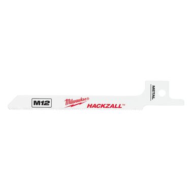 Milwaukee M12 HACKZALL Bi-Metal Blade - Metal Scroll 5PK, large image number 0