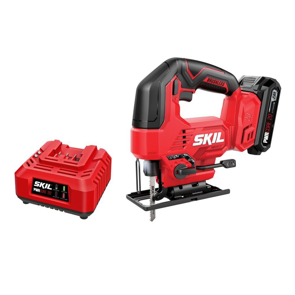 SKIL PWR CORE 20 Brushless 20V Jigsaw Kit, large image number 1