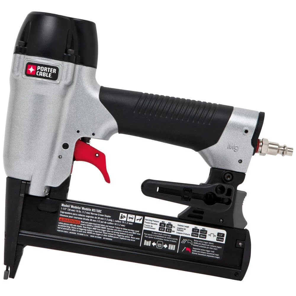 Porter Cable 18 Gauge 1-1/2 In. Narrow Crown Stapler Kit, large image number 1