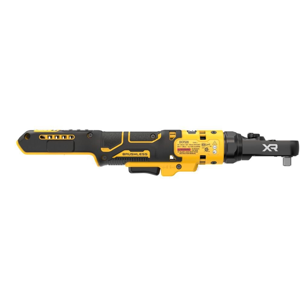 DEWALT 20V MAX XR 1/4 Inch and 3/8 Inch Sealed Head Ratchet (Bare Tool), large image number 4