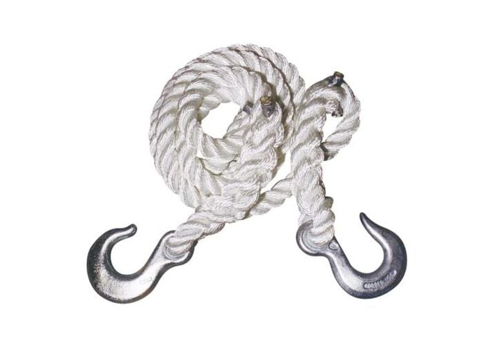 Hercules Tow Ropes 1In x 20Ft Tow Rope with Hooks