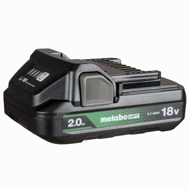 Metabo HPT 18 Volt Battery 2Ah Lithium Ion with Fuel Indicator
