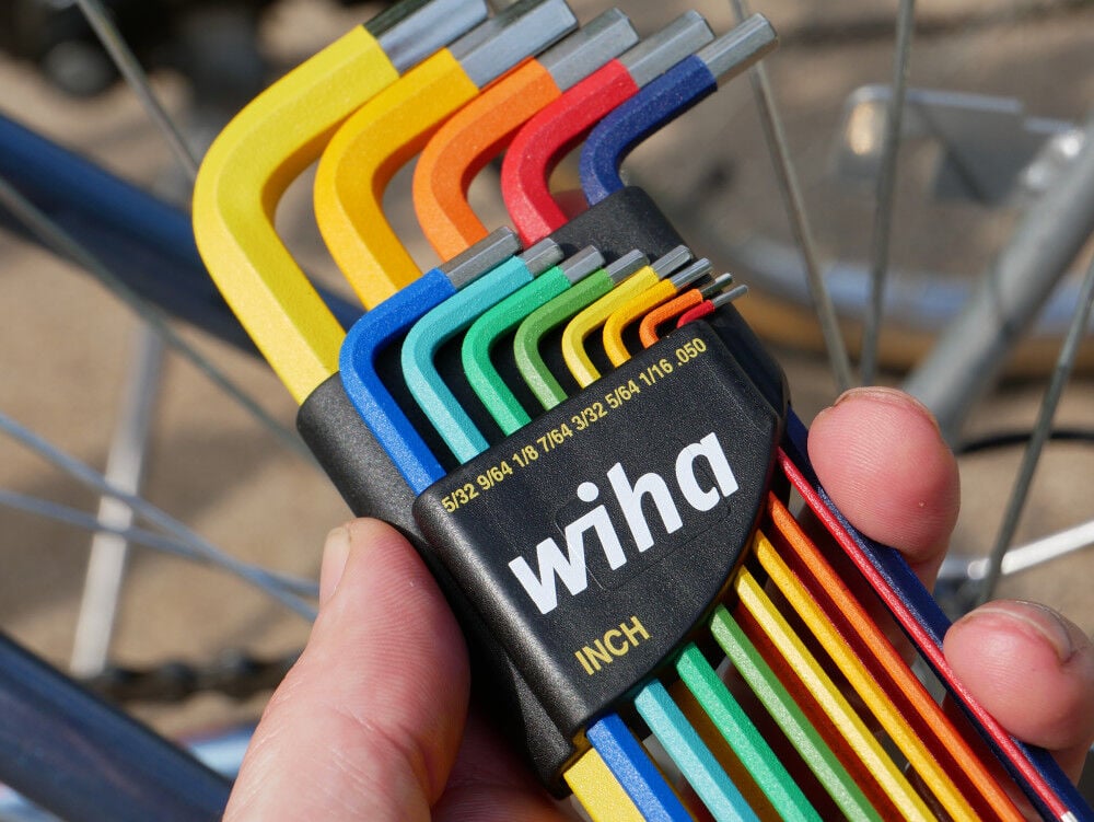 Wiha Ball End Color Coded Hex L-Key Set - Inch, 13 Piece, large image number 6