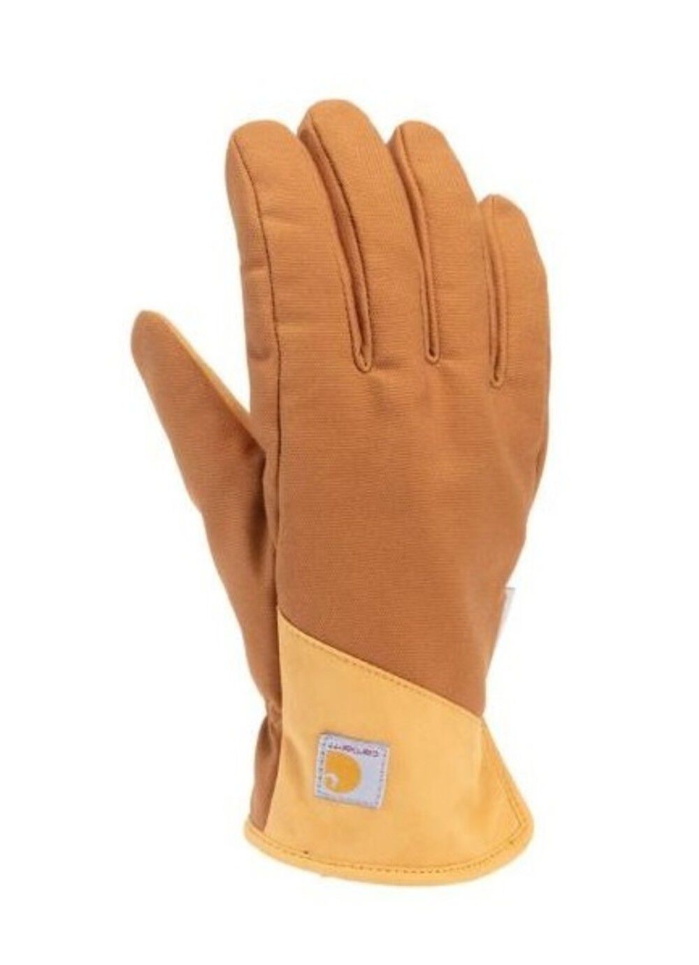 Carhartt Leather Rugged Flex Insulated Open Cuff Gloves Mens Brown Size Large – GD0812MBROWN-L