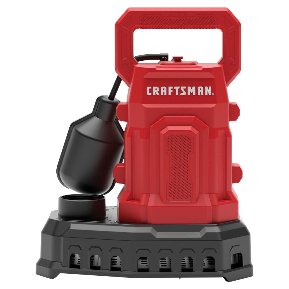 CRAFTSMAN 1/3 HP Sump Pump with Tether Switch, large image number 5