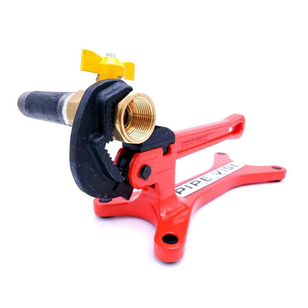 Pipe Vise Bigfoot Ultralight 1.5 Inch Pipe Capacity Aluminum Pipe Vise, large image number 4