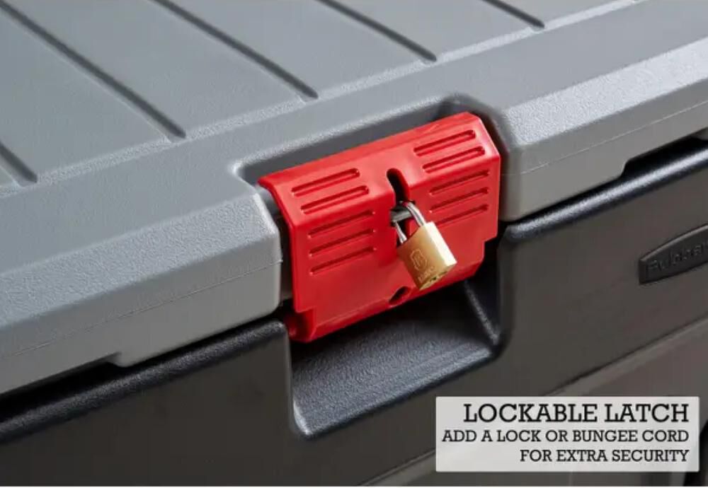 Rubbermaid Wheeled Storage Tote 35 Gallon RMAP350005 Acme Tools