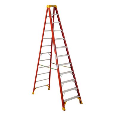 Werner 12ft Type IA Fiberglass Step Ladder 6212, large image number 0
