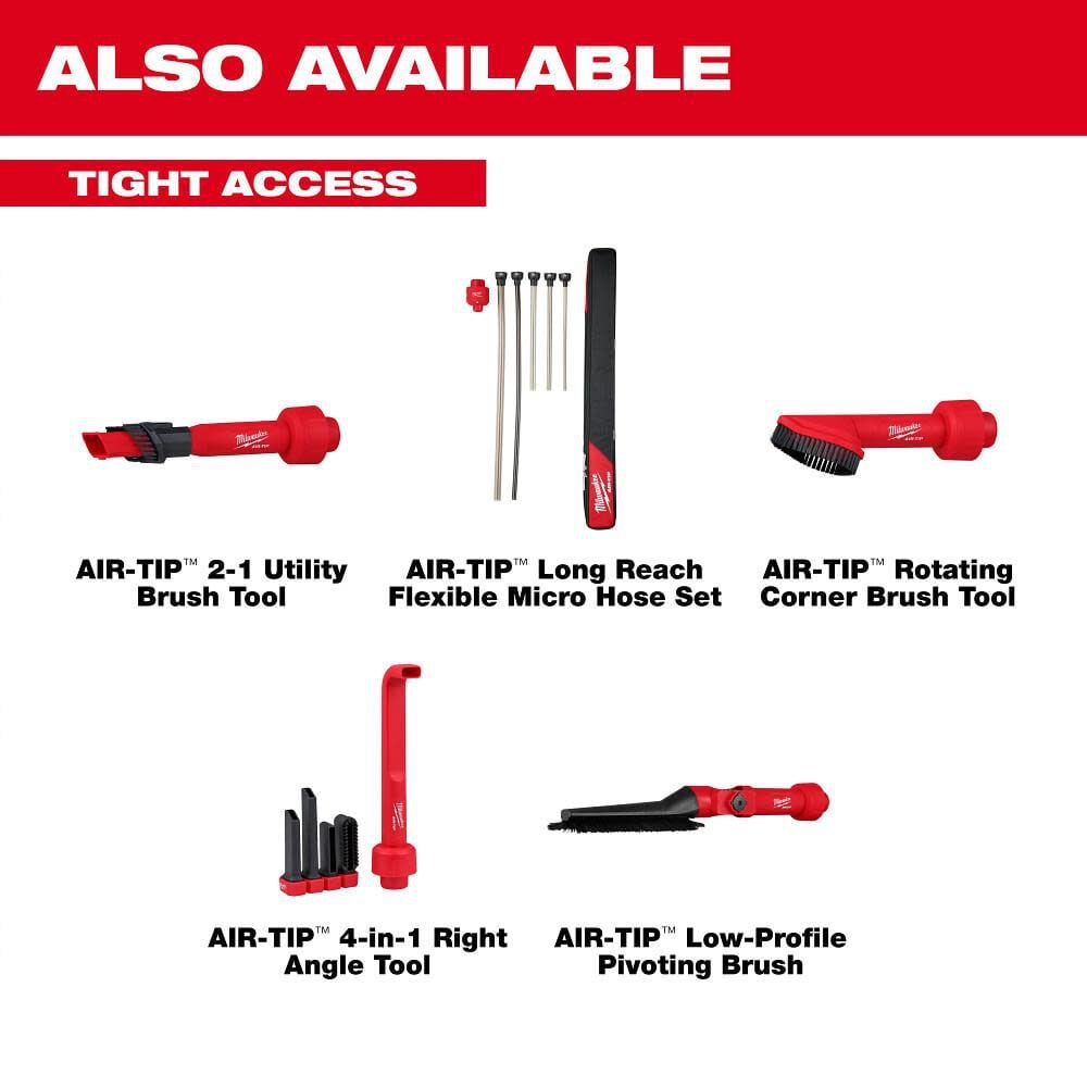 Milwaukee AIR-TIP Long Reach Flexible Micro Hose Set, large image number 8